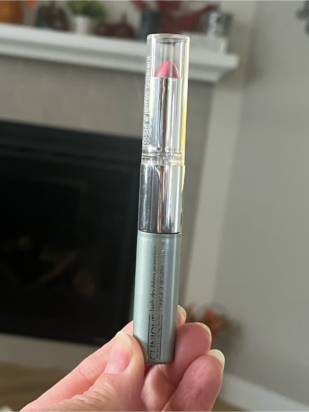 Clinique Dual-Ended Glazed Berry Lipstick & Mascara Black